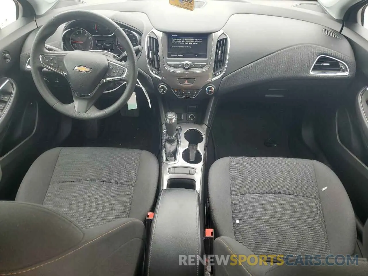 8 Photograph of a damaged car 1G1BC5SM5K7152064 CHEVROLET CRUZE 2019