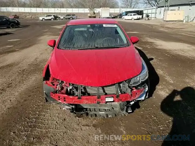 11 Photograph of a damaged car 1G1BC5SM6K7107733 CHEVROLET CRUZE 2019