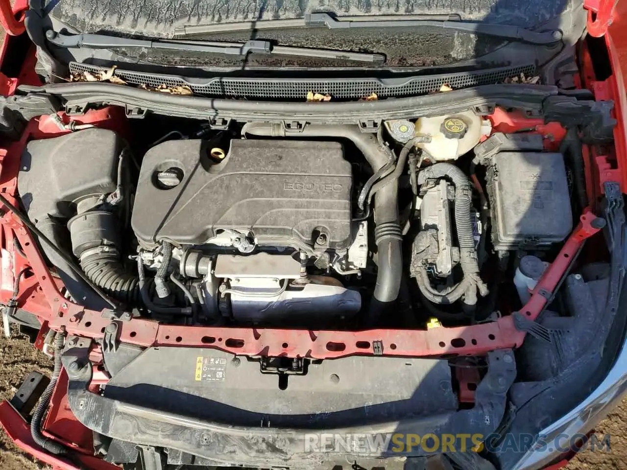 12 Photograph of a damaged car 1G1BC5SM6K7107733 CHEVROLET CRUZE 2019