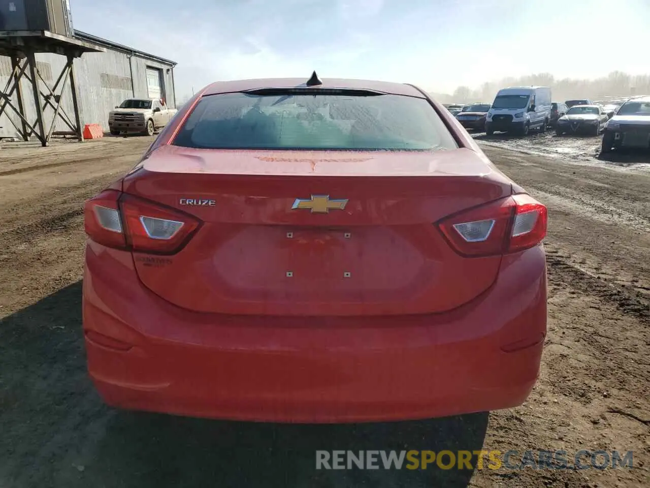 6 Photograph of a damaged car 1G1BC5SM6K7107733 CHEVROLET CRUZE 2019