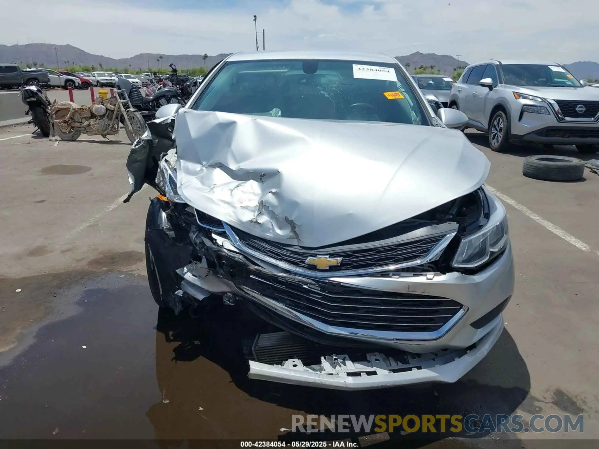 11 Photograph of a damaged car 1G1BC5SM6K7112107 CHEVROLET CRUZE 2019