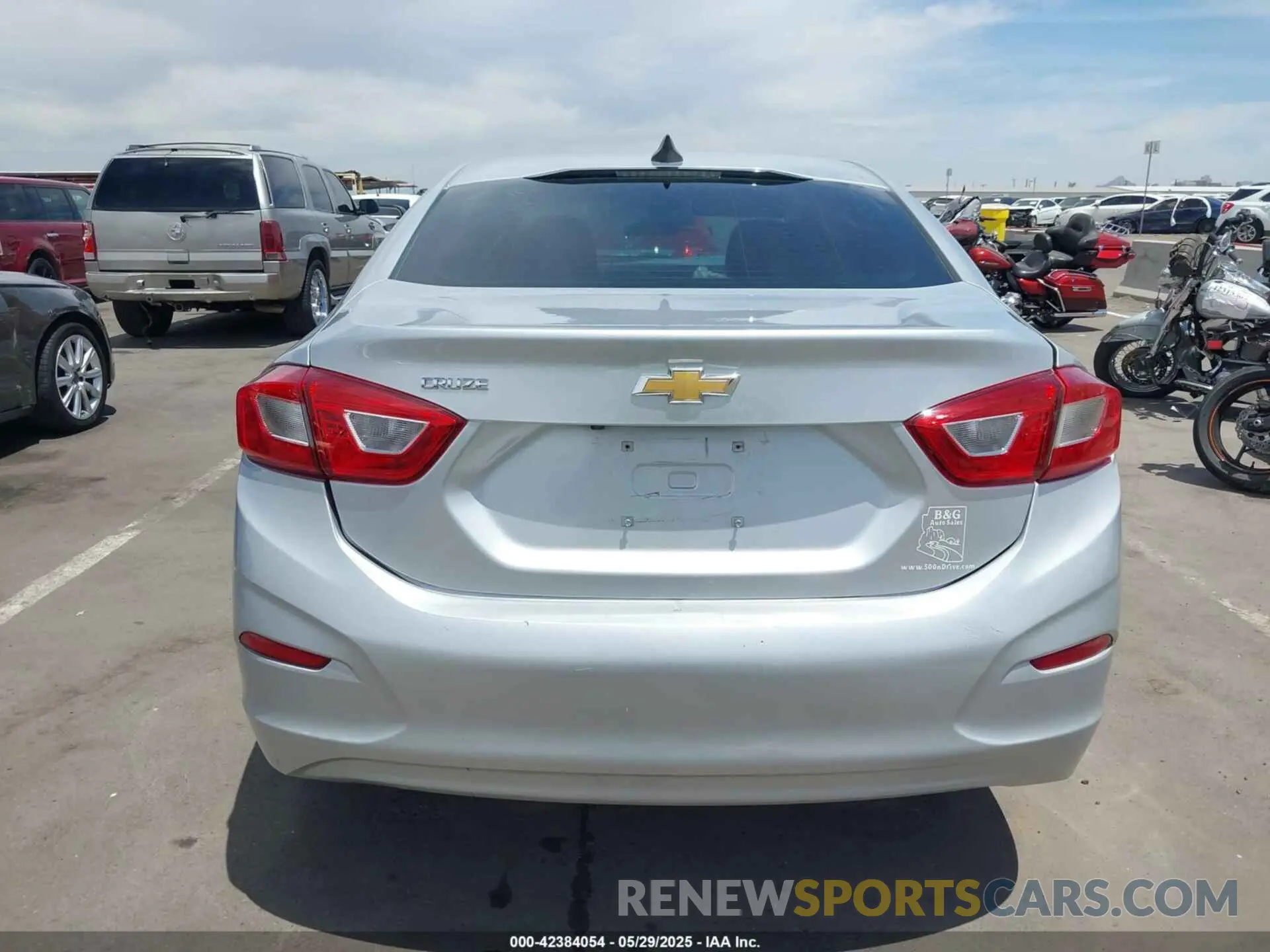 15 Photograph of a damaged car 1G1BC5SM6K7112107 CHEVROLET CRUZE 2019