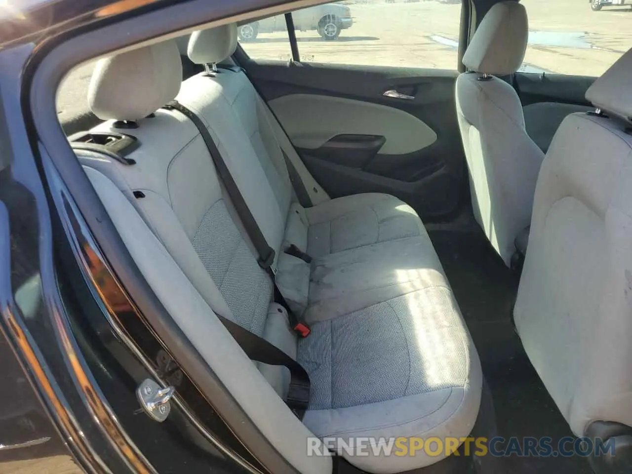 10 Photograph of a damaged car 1G1BC5SM6K7114827 CHEVROLET CRUZE 2019