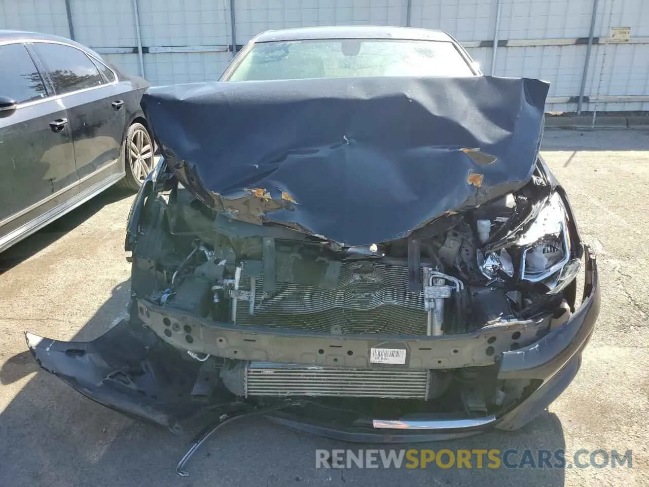5 Photograph of a damaged car 1G1BC5SM6K7114827 CHEVROLET CRUZE 2019