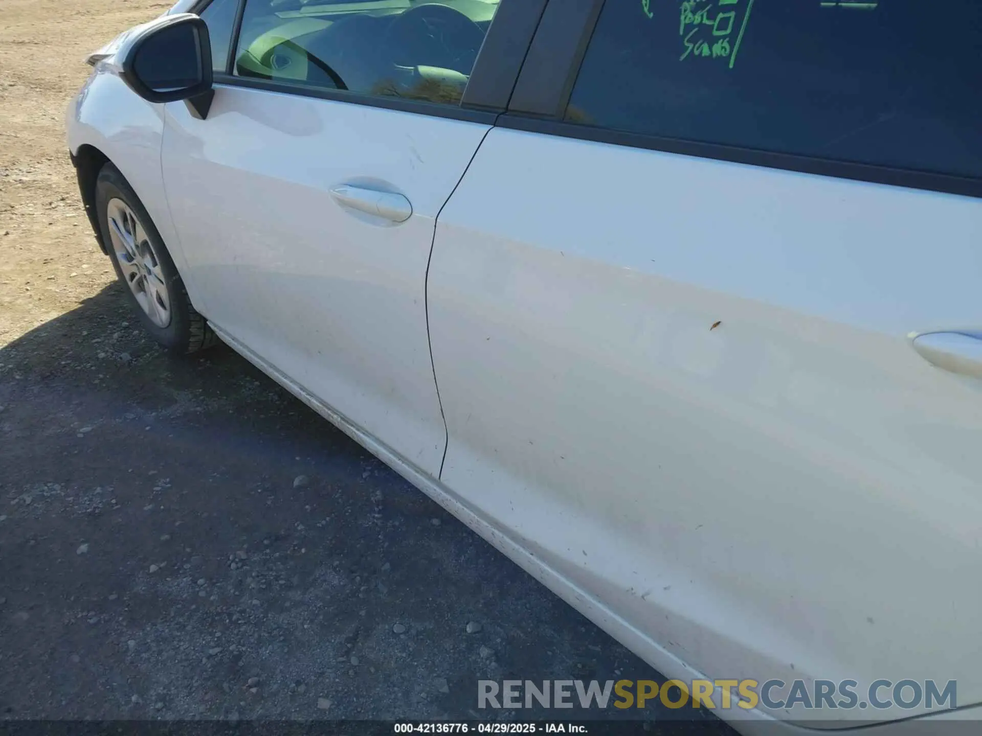 20 Photograph of a damaged car 1G1BC5SM6K7140070 CHEVROLET CRUZE 2019