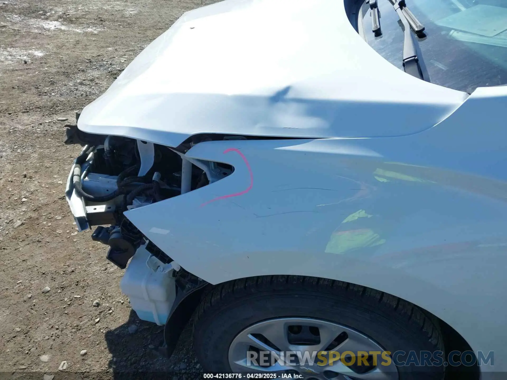 21 Photograph of a damaged car 1G1BC5SM6K7140070 CHEVROLET CRUZE 2019