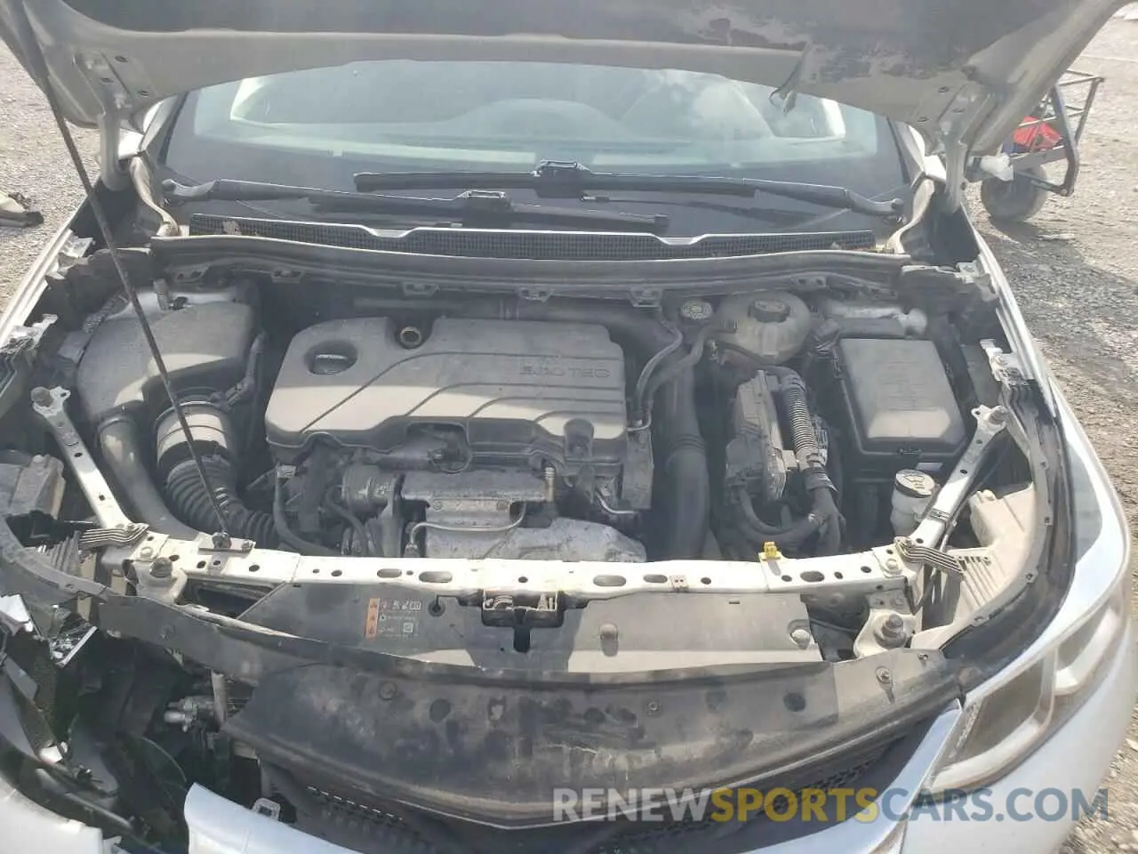 12 Photograph of a damaged car 1G1BC5SM7K7101486 CHEVROLET CRUZE 2019
