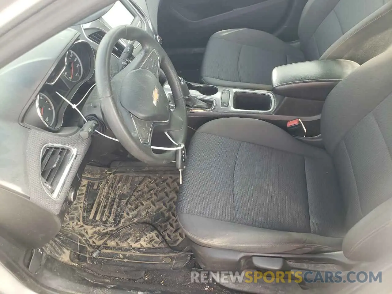 7 Photograph of a damaged car 1G1BC5SM7K7101486 CHEVROLET CRUZE 2019