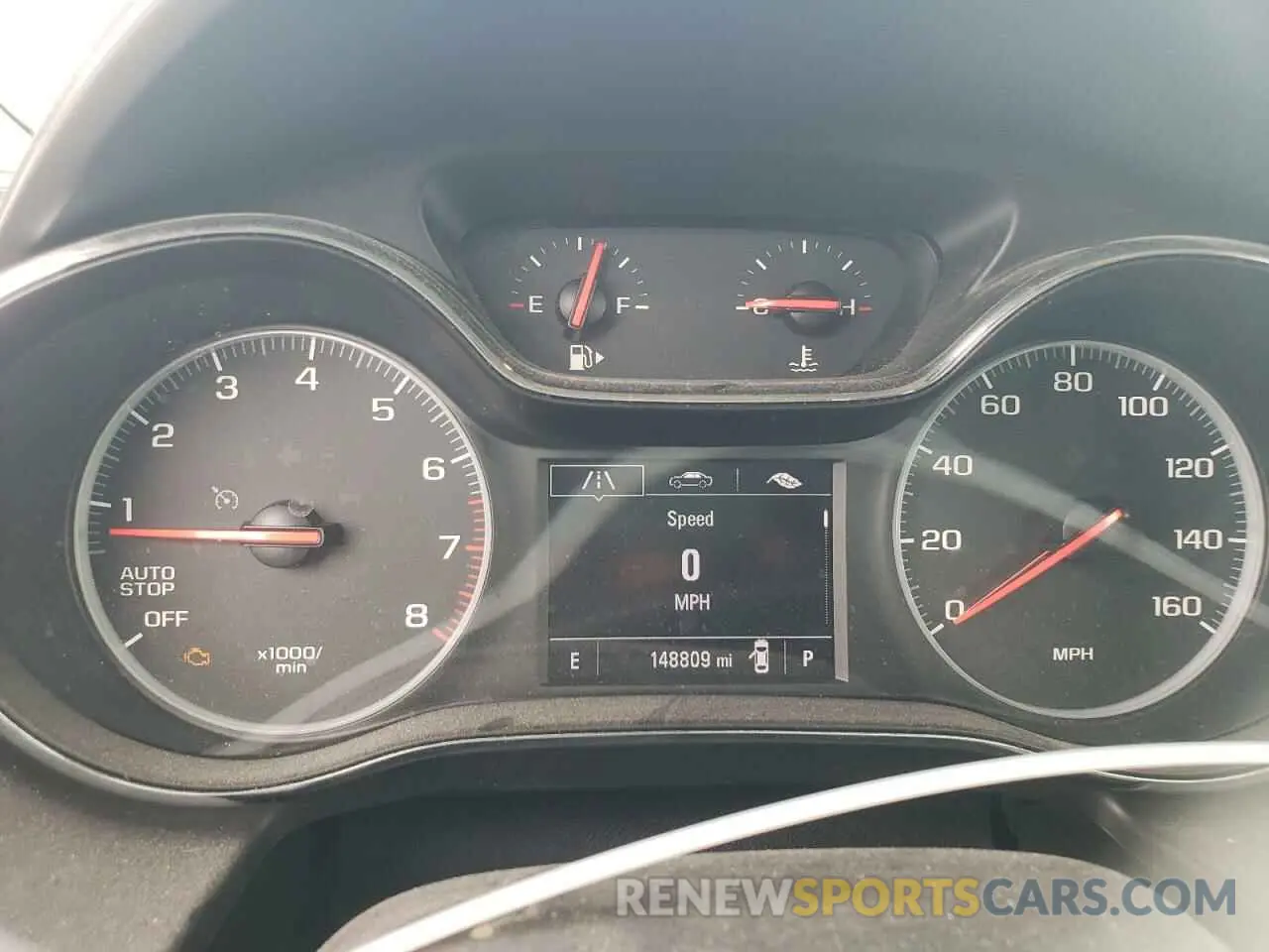 9 Photograph of a damaged car 1G1BC5SM7K7101486 CHEVROLET CRUZE 2019