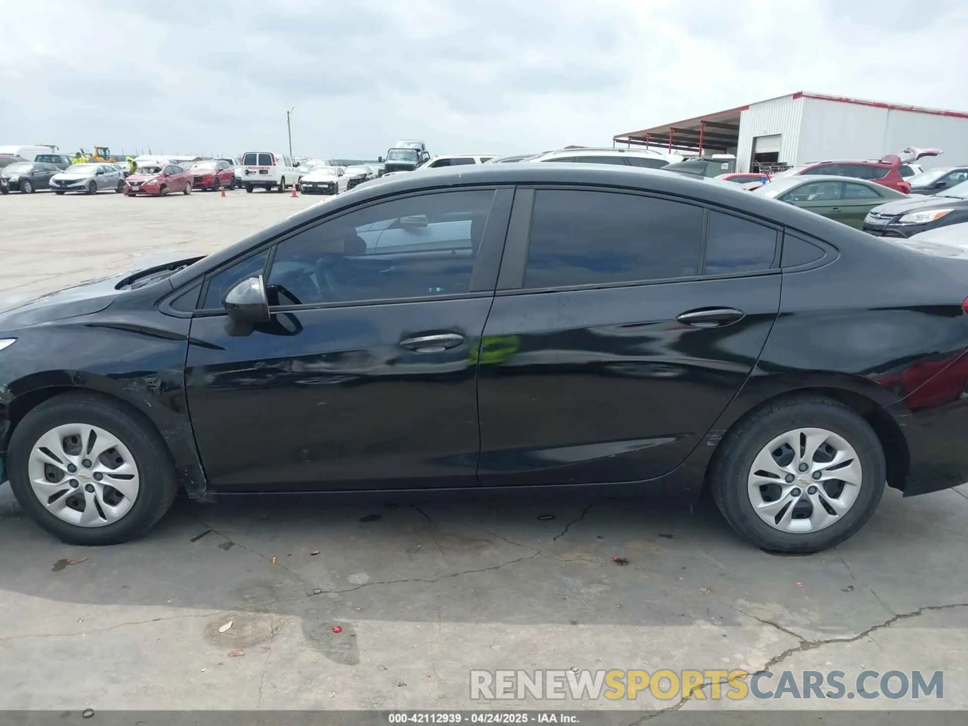14 Photograph of a damaged car 1G1BC5SM7K7120507 CHEVROLET CRUZE 2019