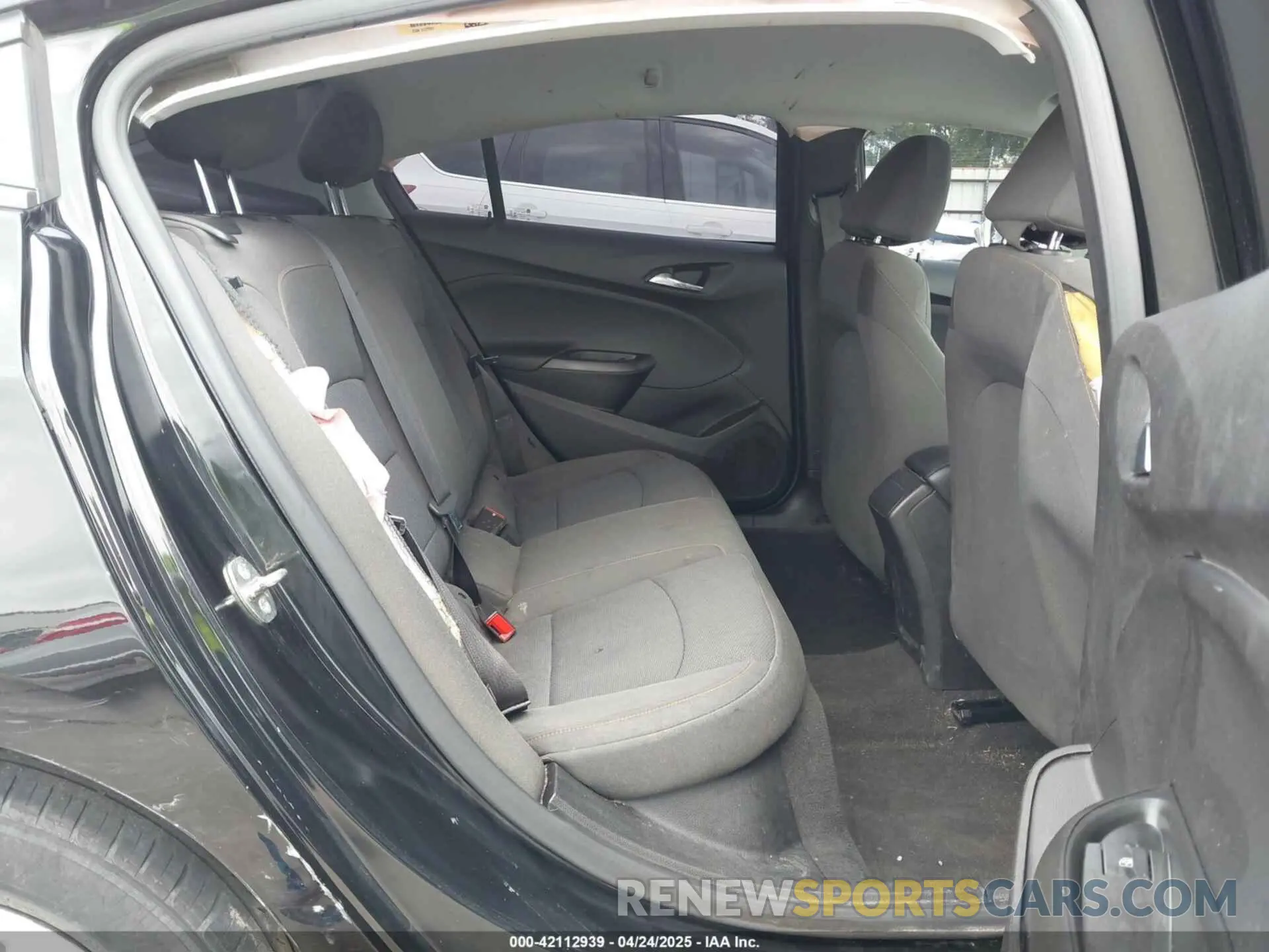 8 Photograph of a damaged car 1G1BC5SM7K7120507 CHEVROLET CRUZE 2019