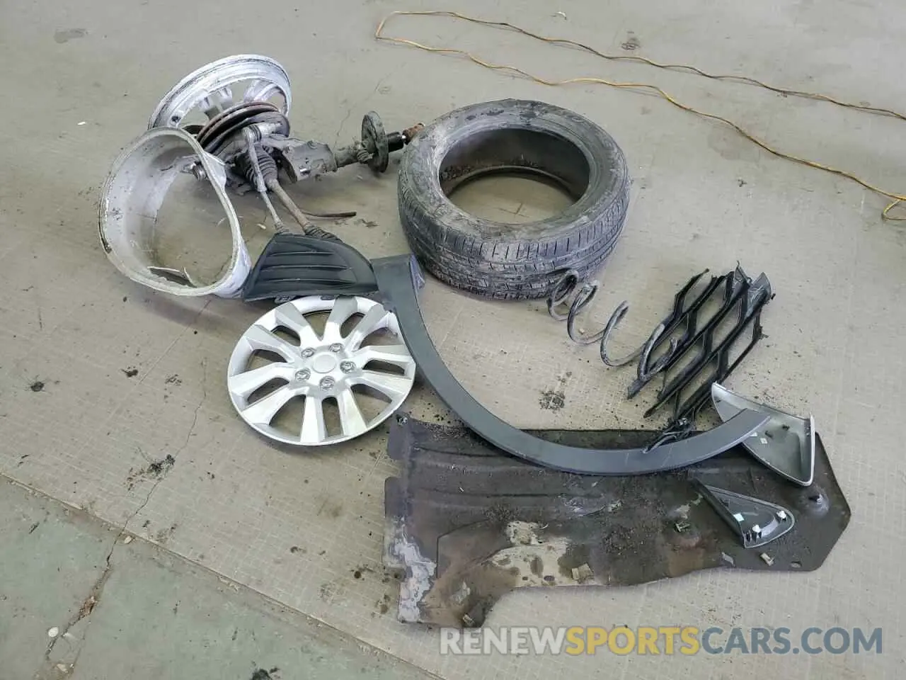 14 Photograph of a damaged car 1G1BC5SM7K7129711 CHEVROLET CRUZE 2019