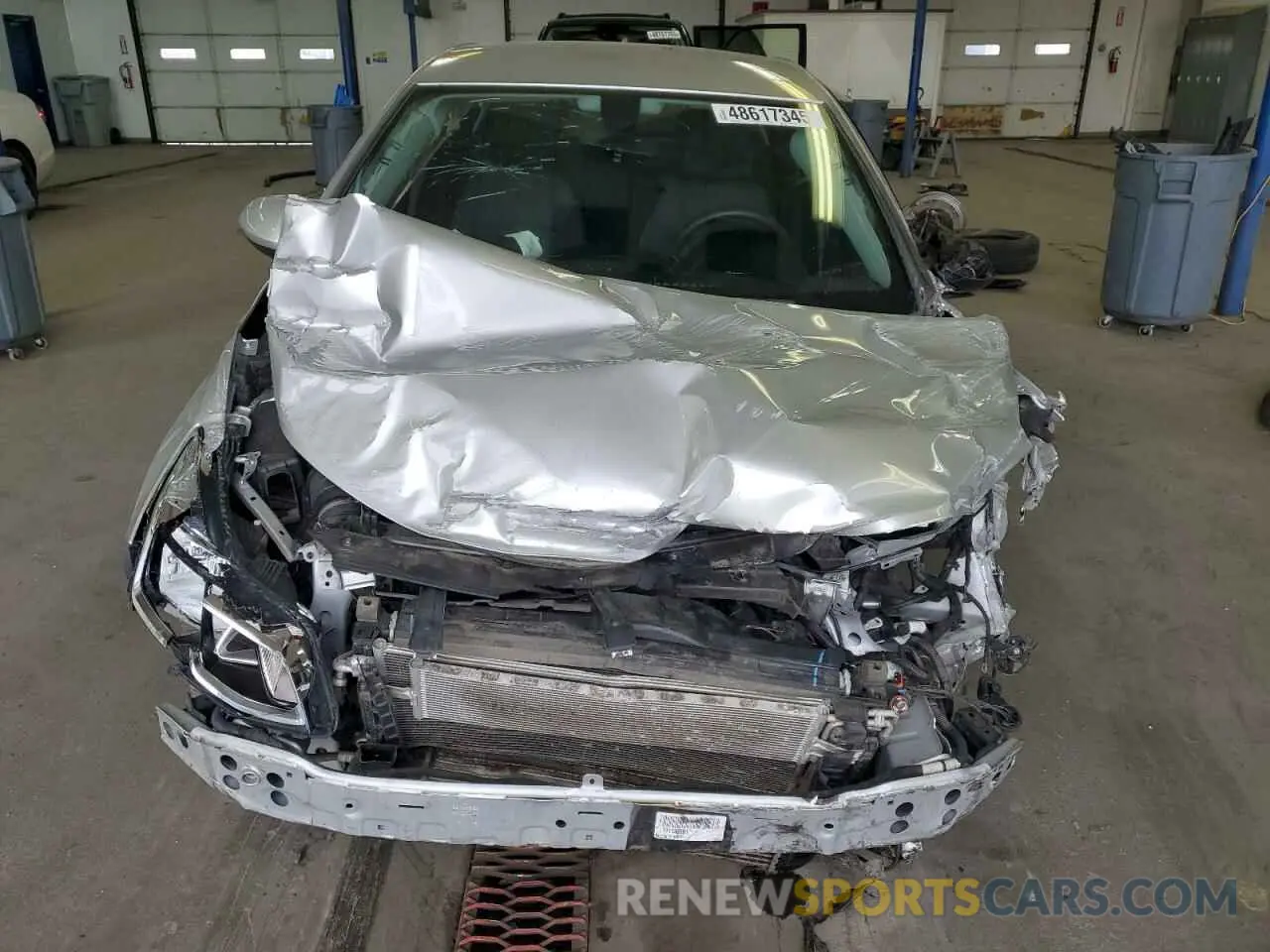 5 Photograph of a damaged car 1G1BC5SM7K7129711 CHEVROLET CRUZE 2019
