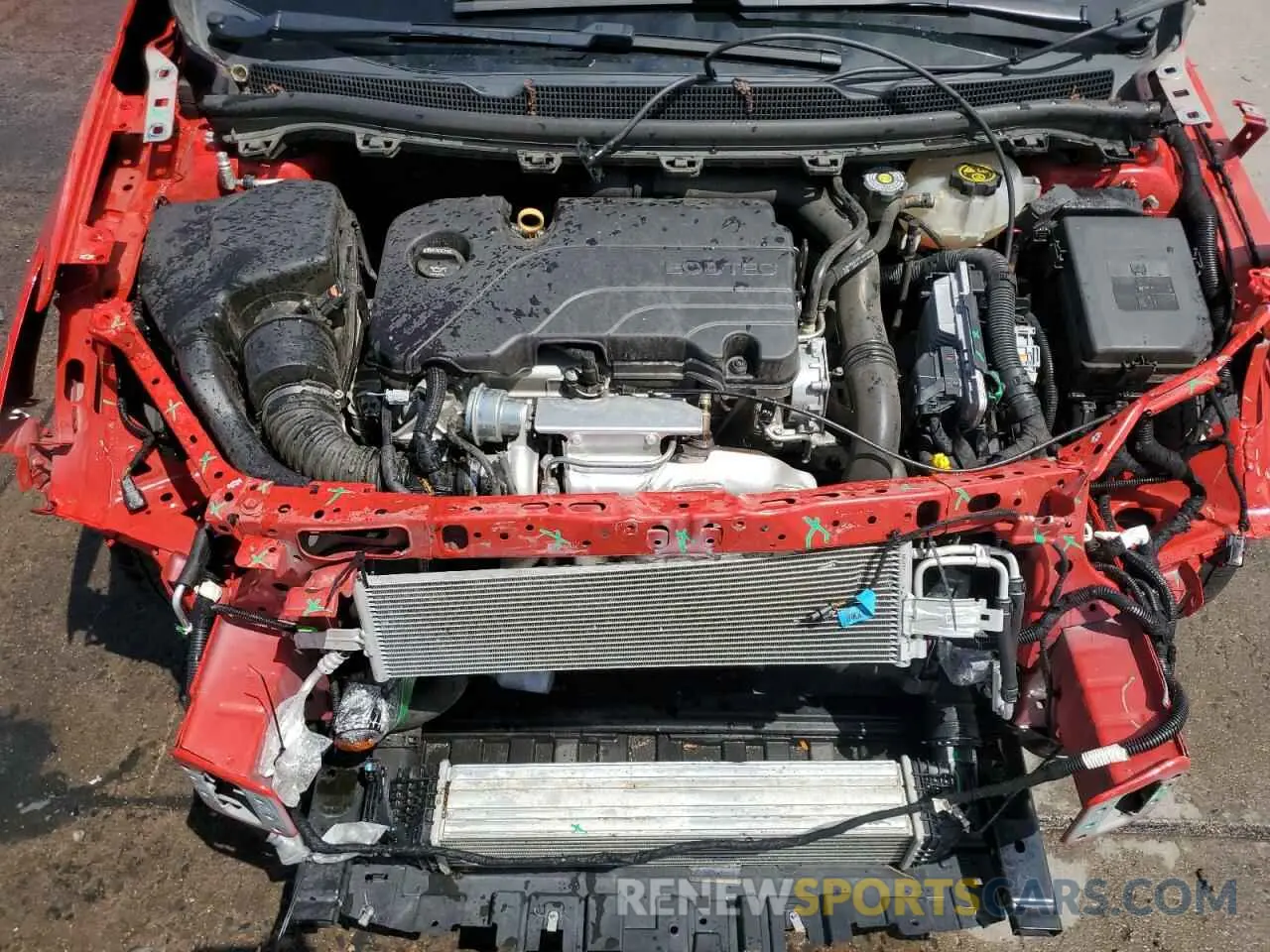 11 Photograph of a damaged car 1G1BC5SM8K7100816 CHEVROLET CRUZE 2019