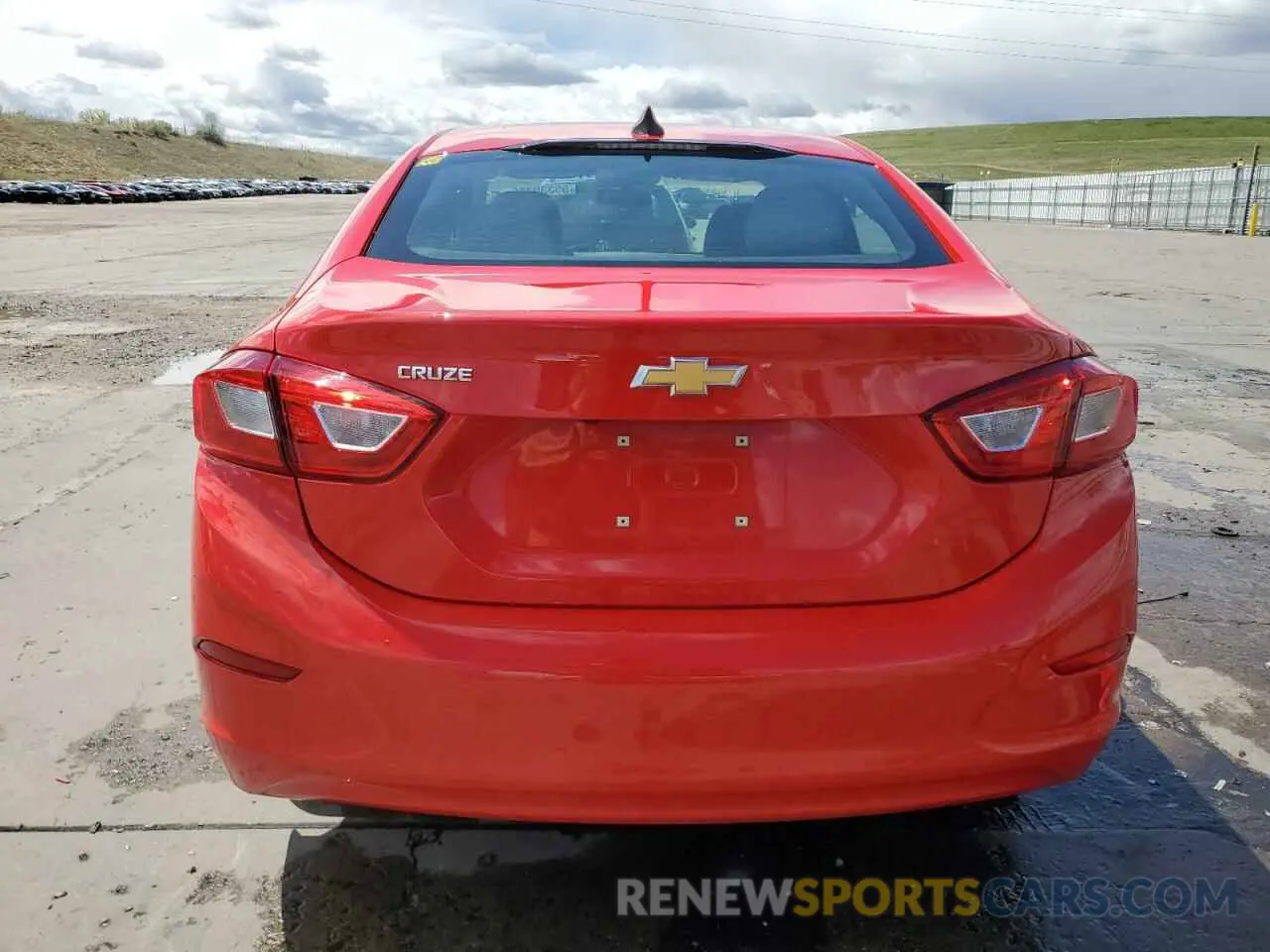 6 Photograph of a damaged car 1G1BC5SM8K7100816 CHEVROLET CRUZE 2019
