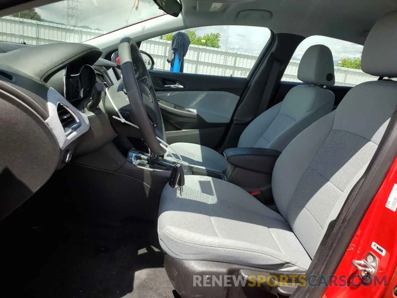 7 Photograph of a damaged car 1G1BC5SM8K7100816 CHEVROLET CRUZE 2019