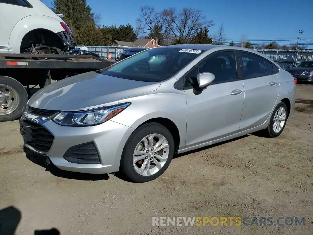 1 Photograph of a damaged car 1G1BC5SM8K7133301 CHEVROLET CRUZE 2019