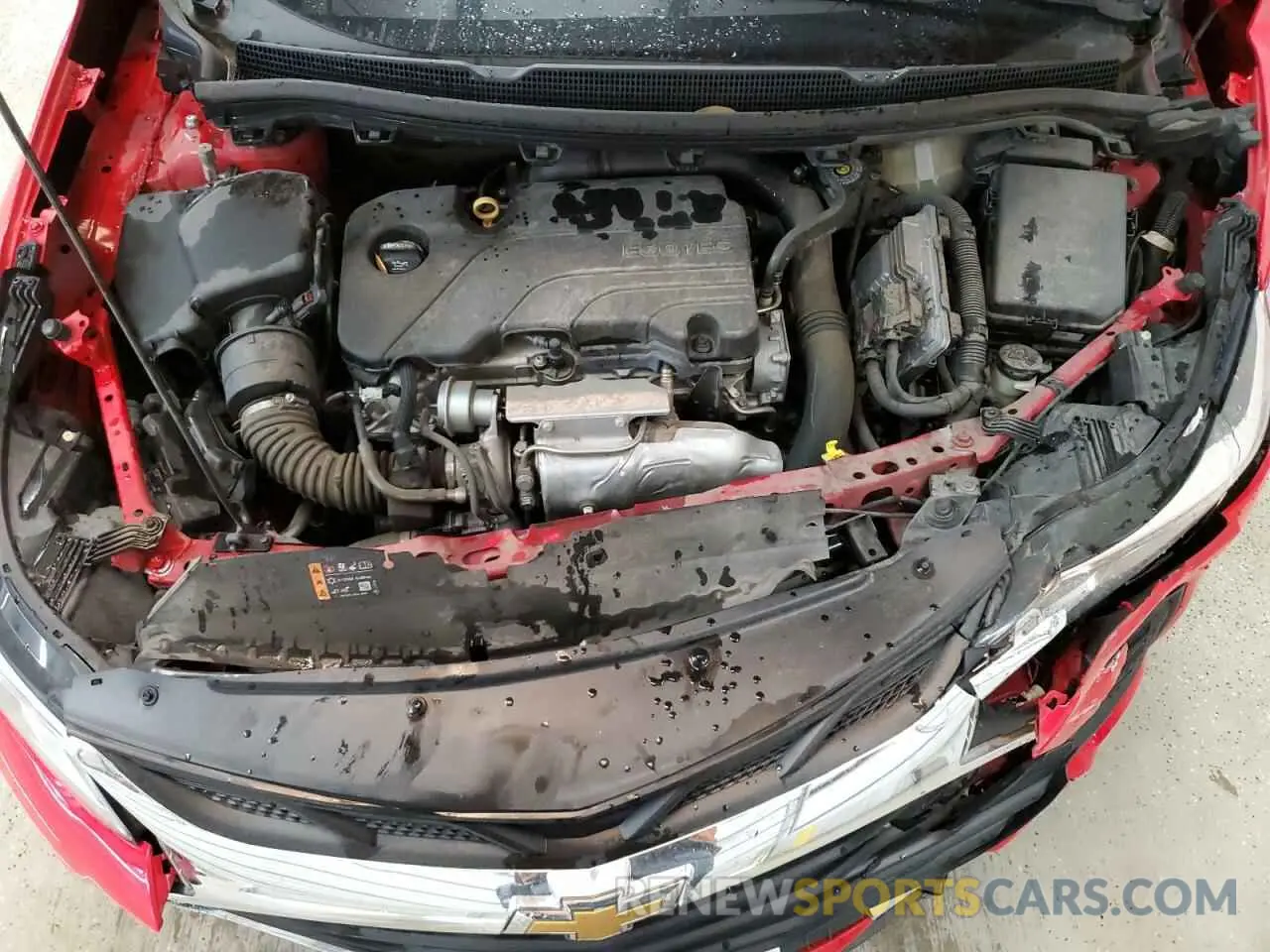 11 Photograph of a damaged car 1G1BC5SM8K7135789 CHEVROLET CRUZE 2019