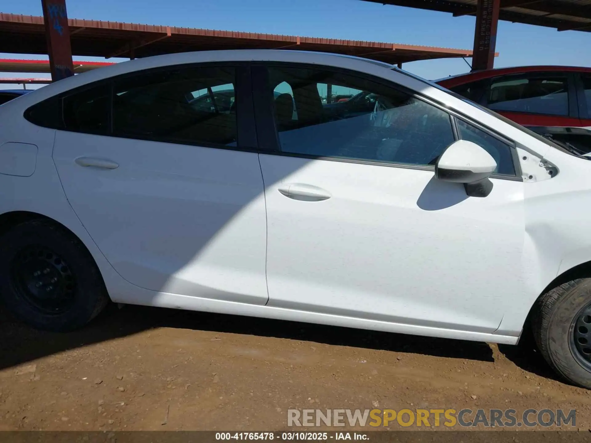 13 Photograph of a damaged car 1G1BC5SM8K7147845 CHEVROLET CRUZE 2019