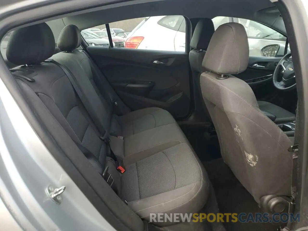 10 Photograph of a damaged car 1G1BC5SM9K7109539 CHEVROLET CRUZE 2019