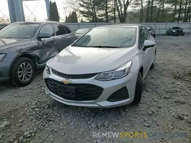 11 Photograph of a damaged car 1G1BC5SM9K7109539 CHEVROLET CRUZE 2019