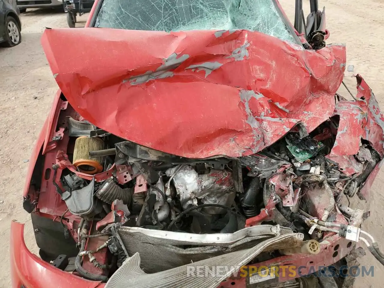 11 Photograph of a damaged car 1G1BC5SM9K7126633 CHEVROLET CRUZE 2019