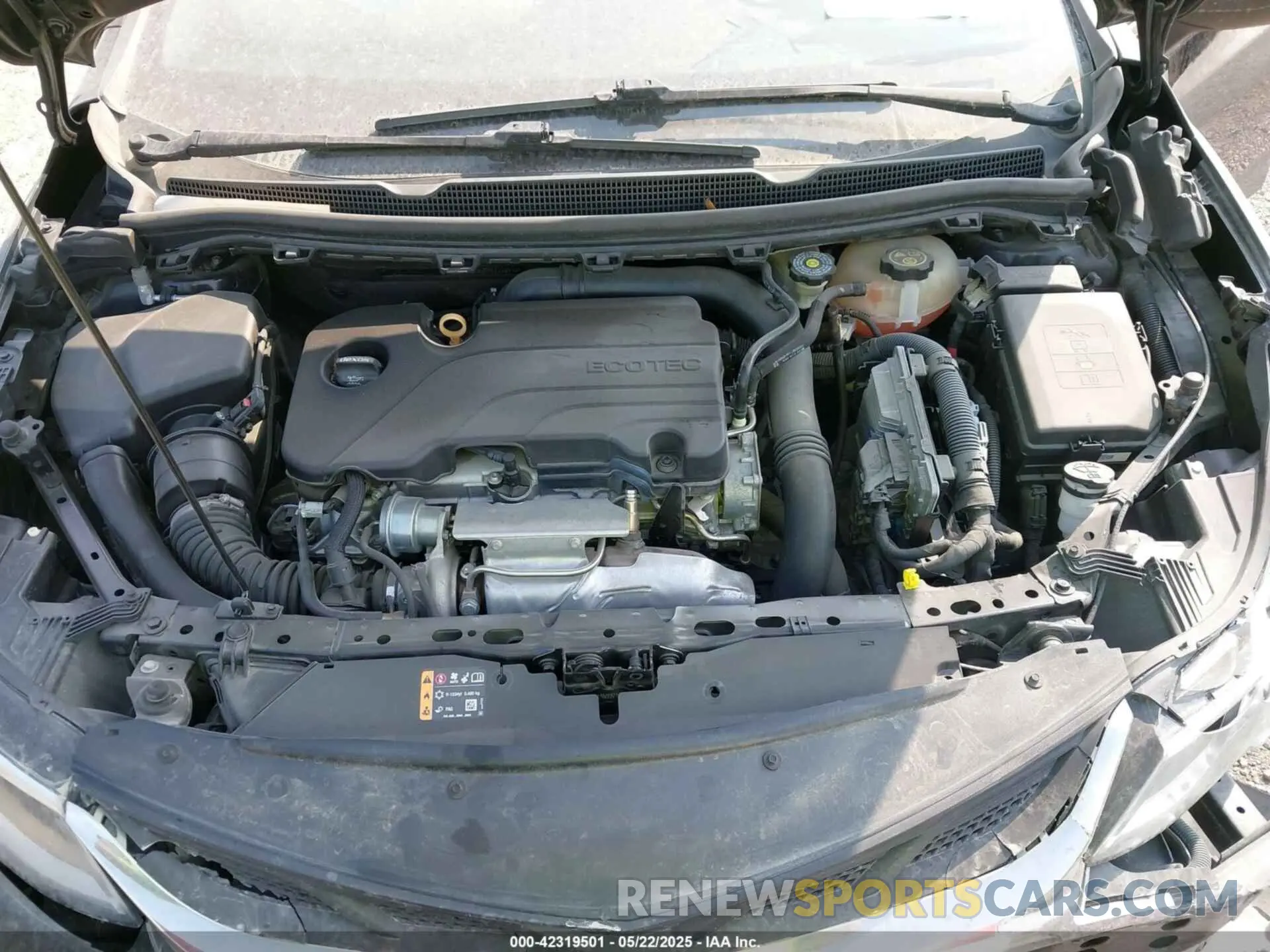10 Photograph of a damaged car 1G1BC5SM9K7126910 CHEVROLET CRUZE 2019