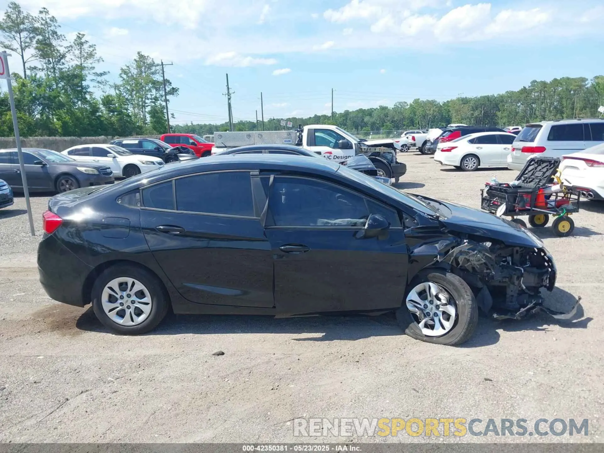 12 Photograph of a damaged car 1G1BC5SM9K7128611 CHEVROLET CRUZE 2019