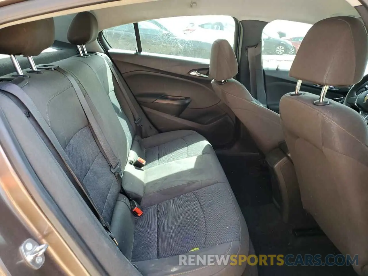 11 Photograph of a damaged car 1G1BC5SM9K7137423 CHEVROLET CRUZE 2019
