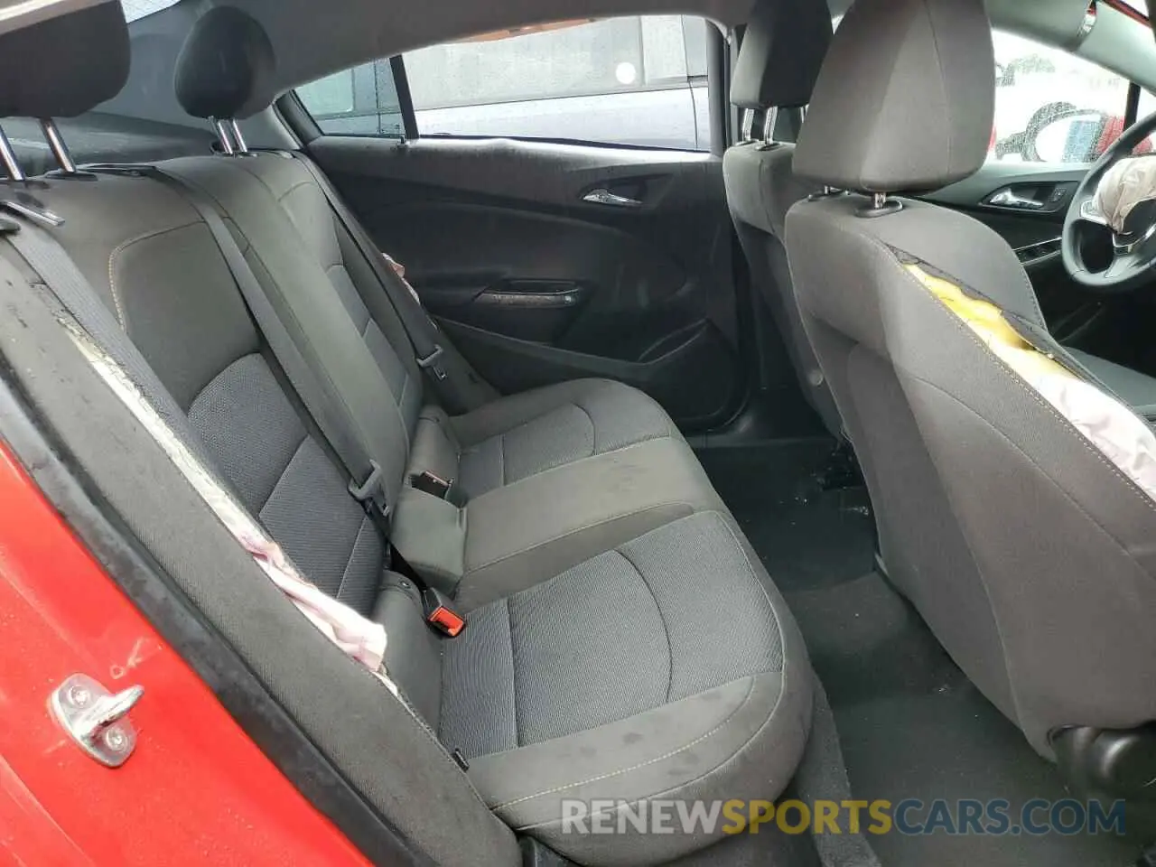10 Photograph of a damaged car 1G1BC5SM9K7142153 CHEVROLET CRUZE 2019