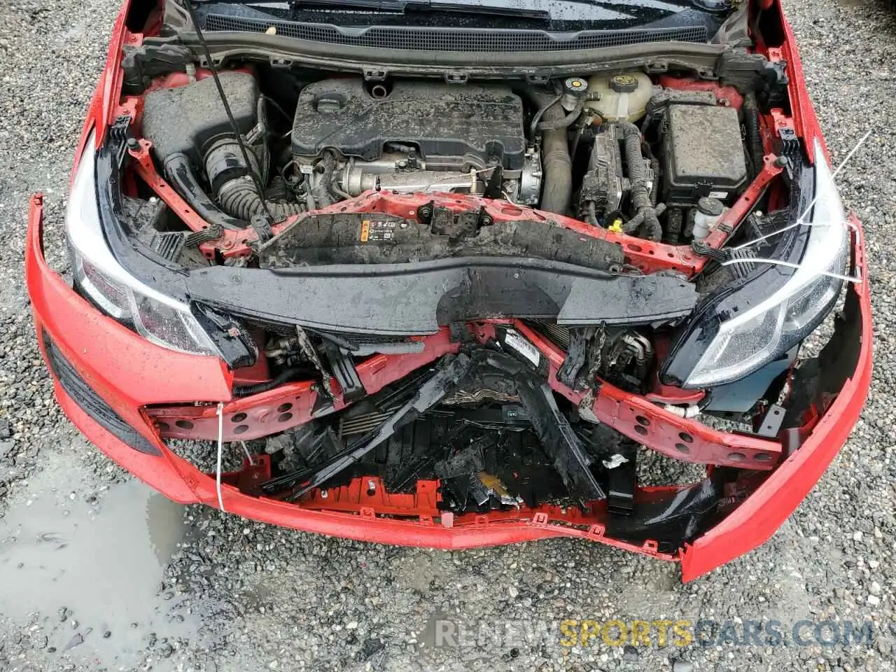 11 Photograph of a damaged car 1G1BC5SM9K7142153 CHEVROLET CRUZE 2019