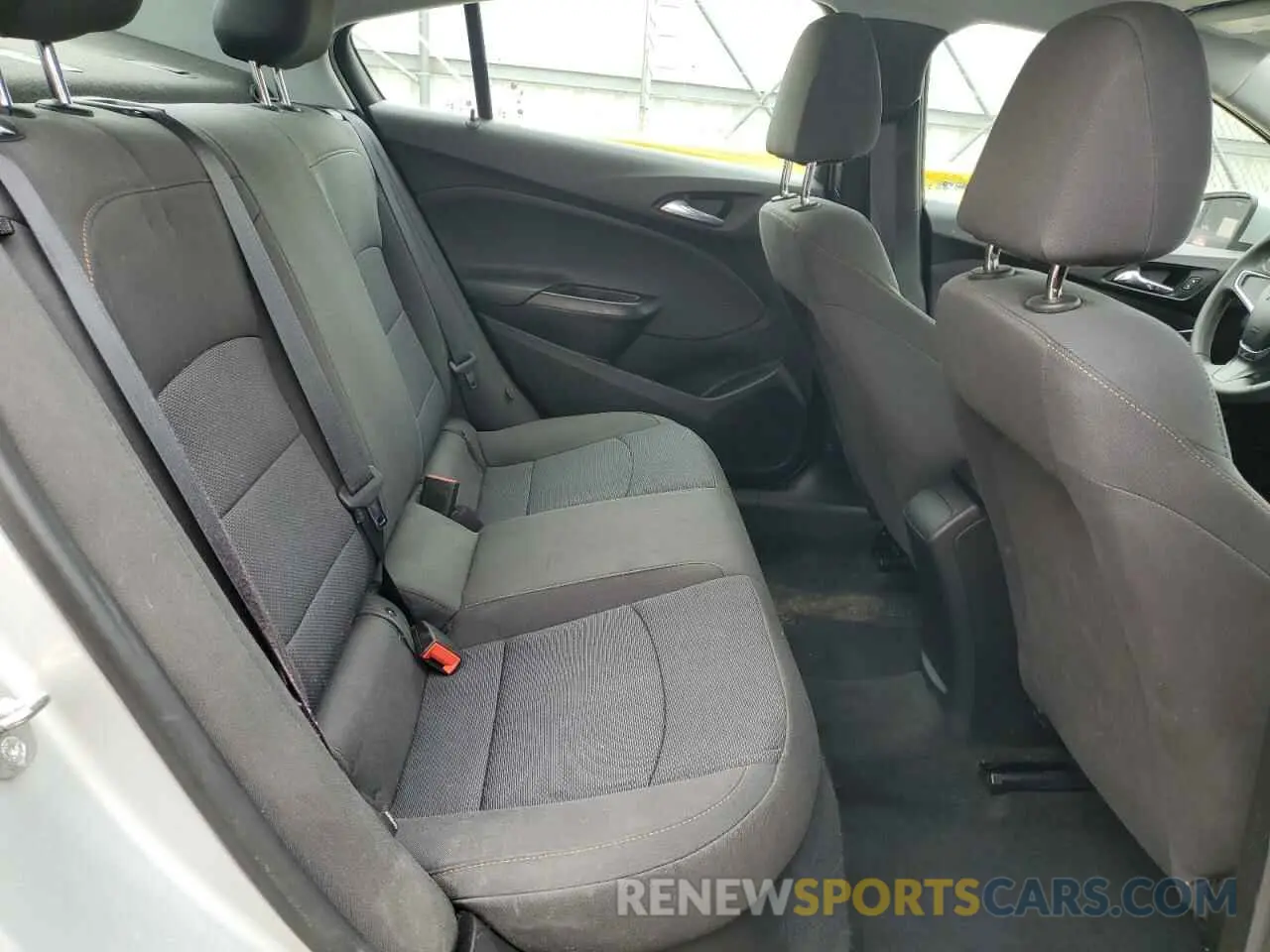 10 Photograph of a damaged car 1G1BC5SM9K7145554 CHEVROLET CRUZE 2019
