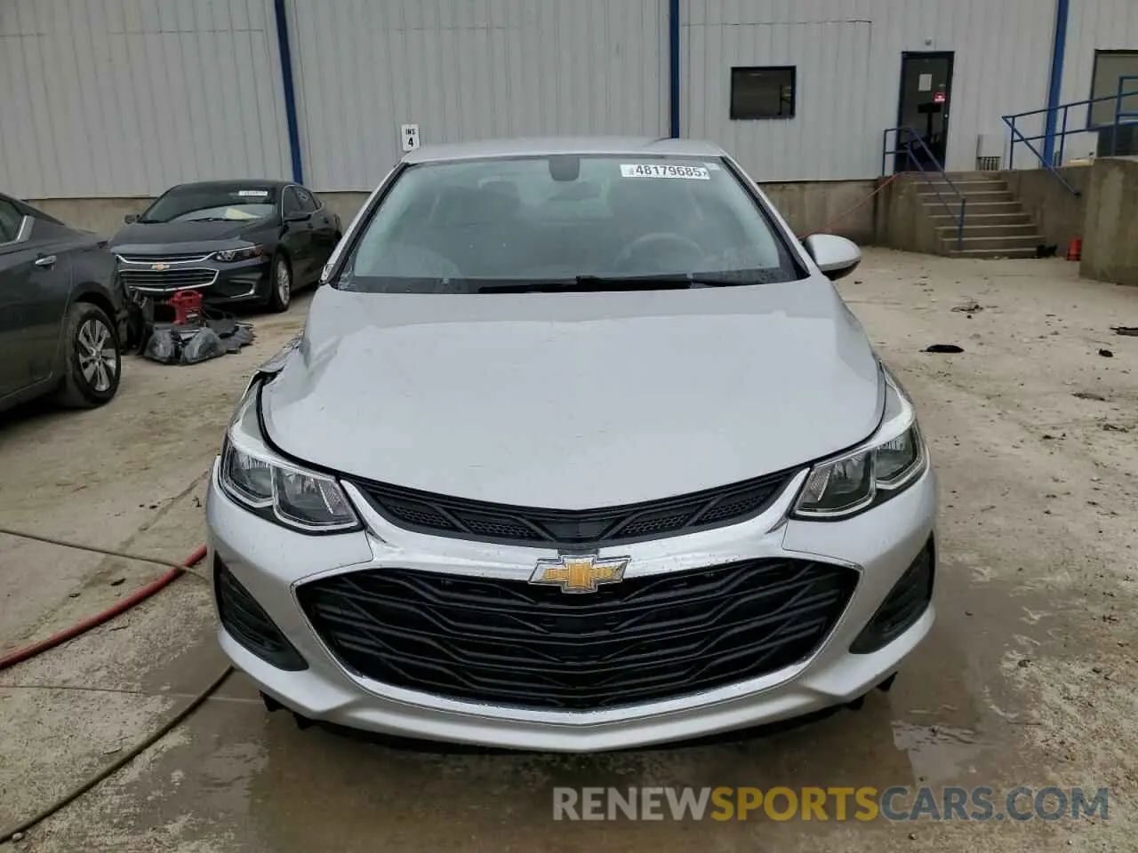 5 Photograph of a damaged car 1G1BC5SM9K7145554 CHEVROLET CRUZE 2019