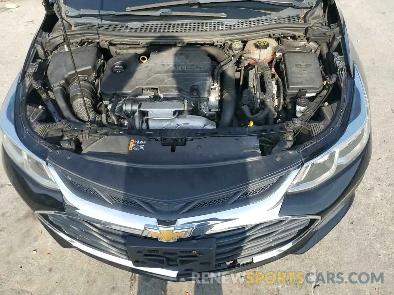 11 Photograph of a damaged car 1G1BC5SMXK7119934 CHEVROLET CRUZE 2019