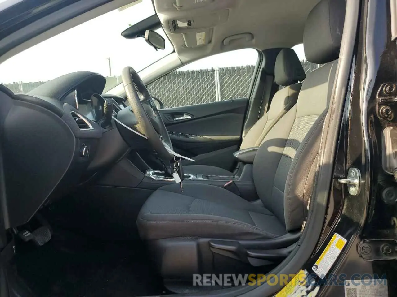 7 Photograph of a damaged car 1G1BC5SMXK7119934 CHEVROLET CRUZE 2019