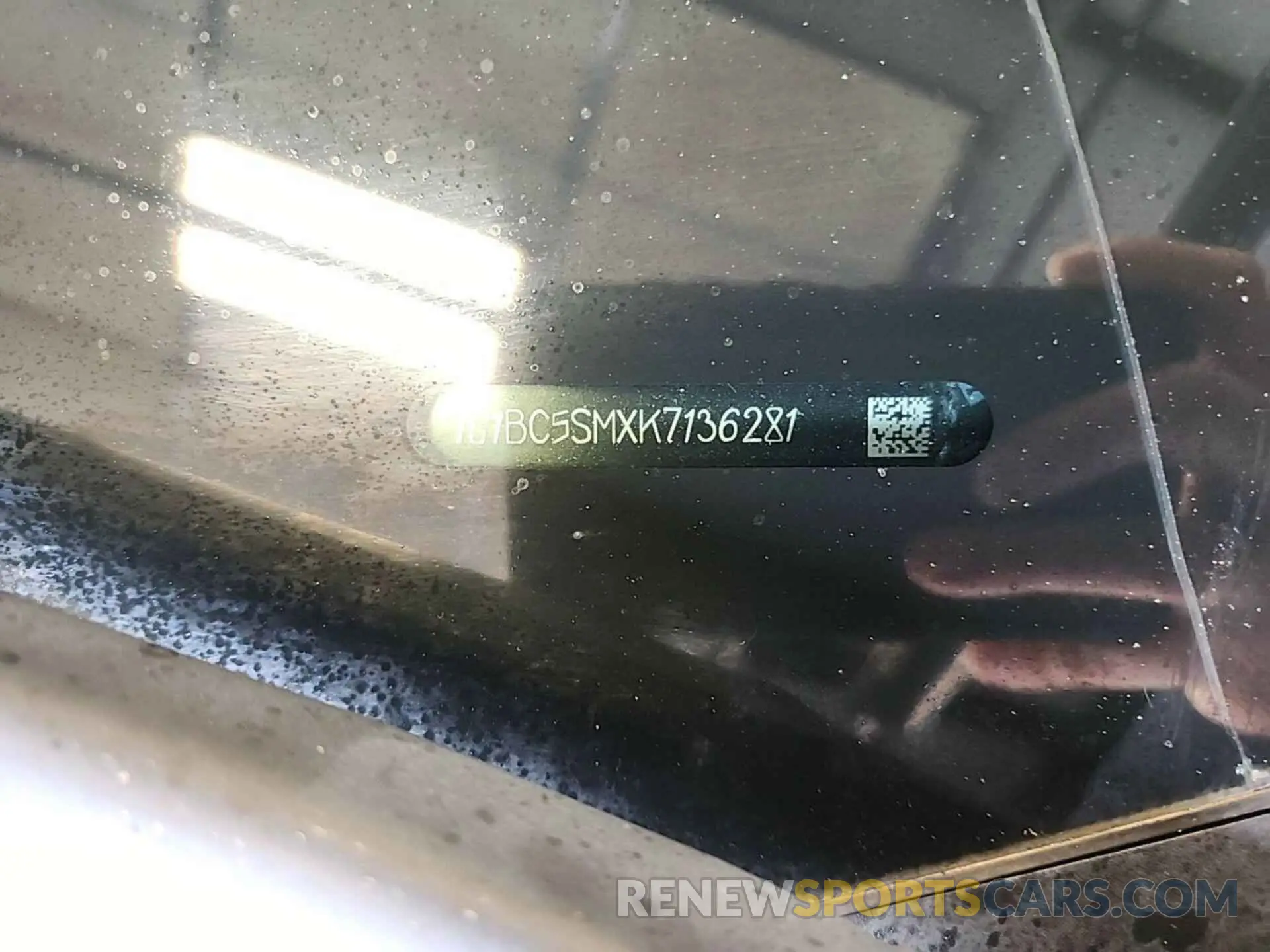 16 Photograph of a damaged car 1G1BC5SMXK7136281 CHEVROLET CRUZE 2019