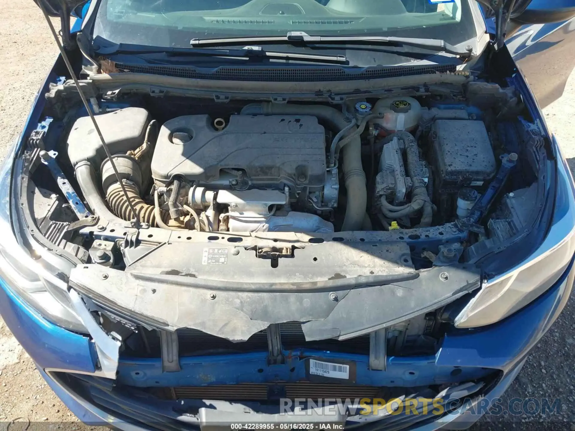 10 Photograph of a damaged car 1G1BE5SM0K7114963 CHEVROLET CRUZE 2019