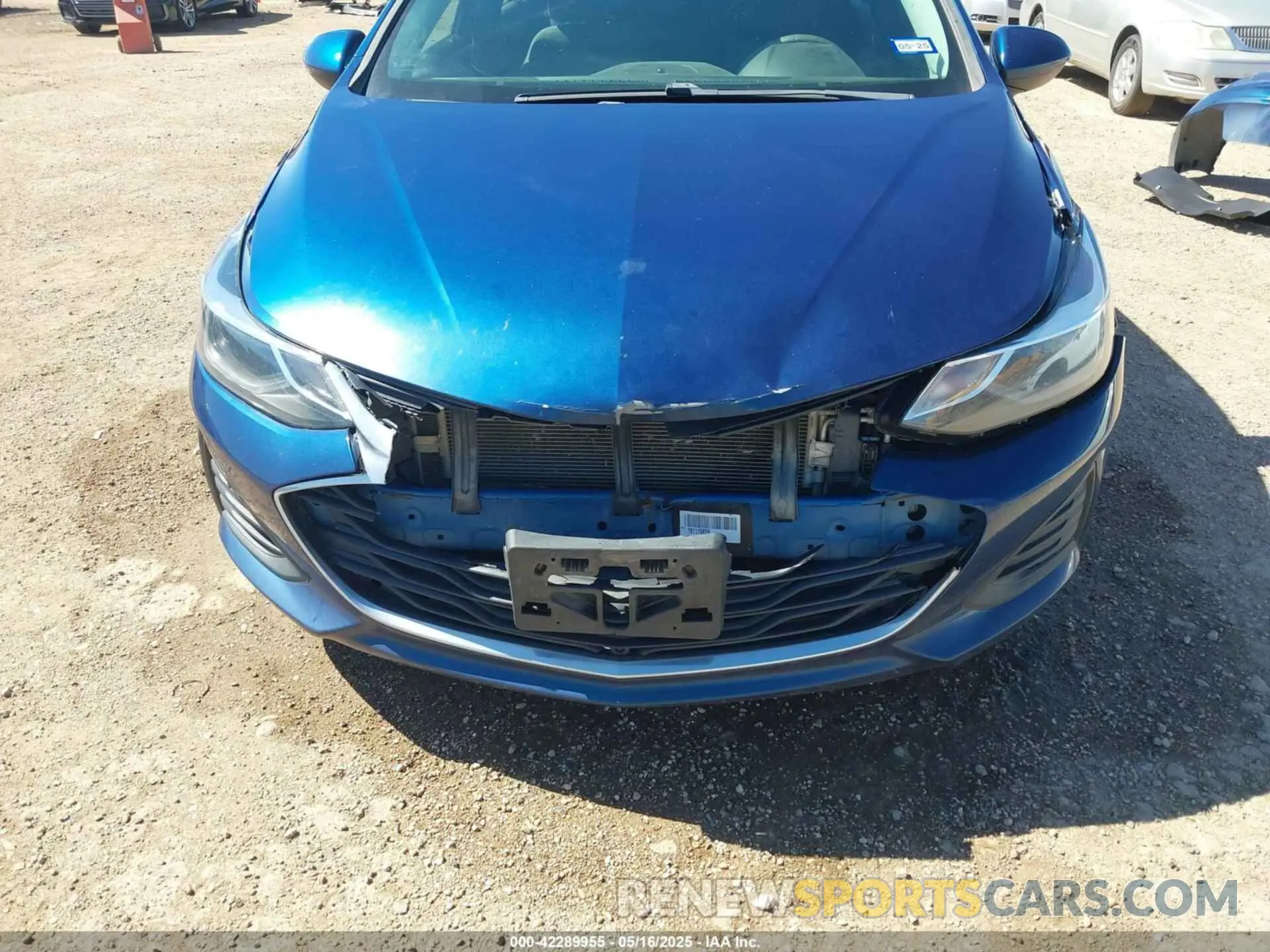 6 Photograph of a damaged car 1G1BE5SM0K7114963 CHEVROLET CRUZE 2019