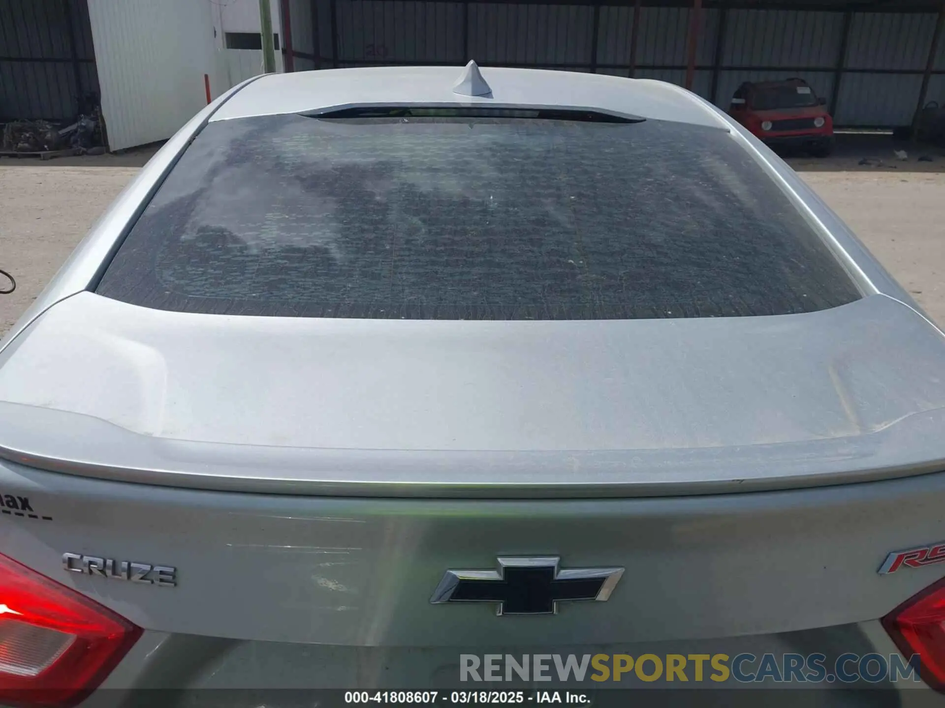 16 Photograph of a damaged car 1G1BE5SM0K7129320 CHEVROLET CRUZE 2019