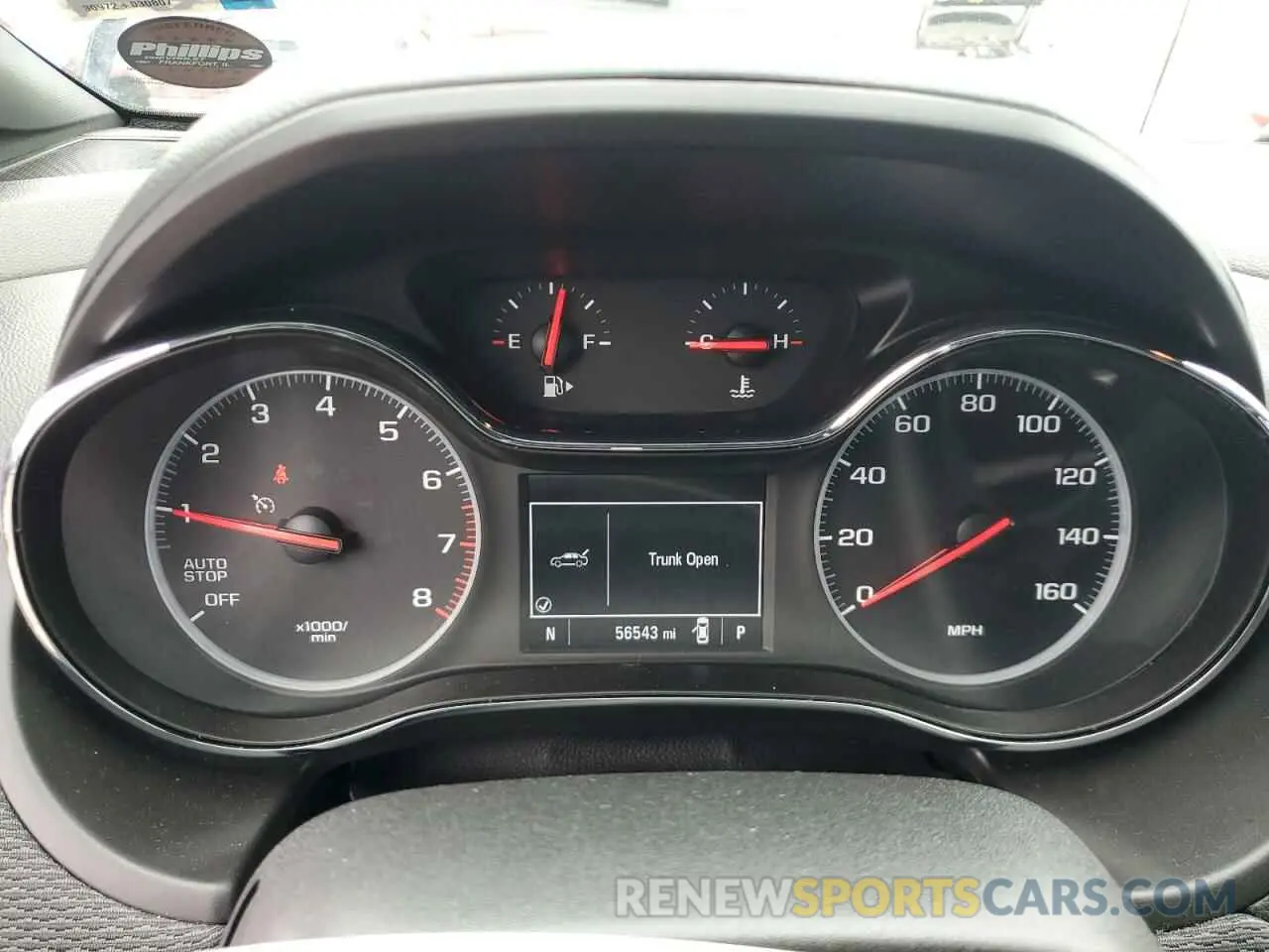 9 Photograph of a damaged car 1G1BE5SM0K7137000 CHEVROLET CRUZE 2019
