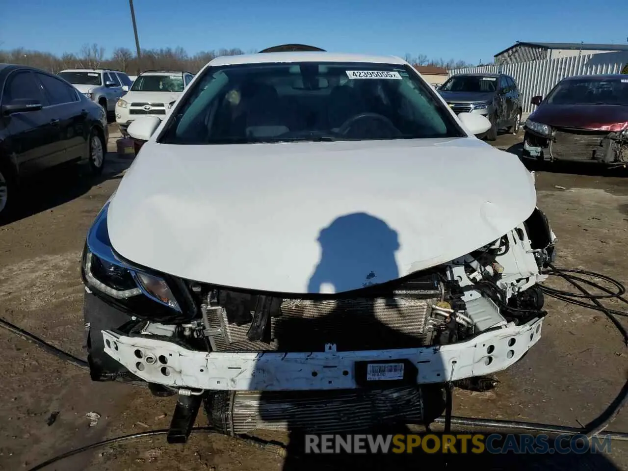5 Photograph of a damaged car 1G1BE5SM0K7147123 CHEVROLET CRUZE 2019