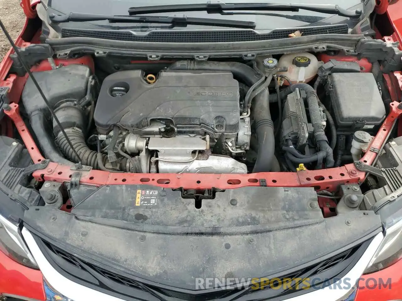 12 Photograph of a damaged car 1G1BE5SM1K7104863 CHEVROLET CRUZE 2019