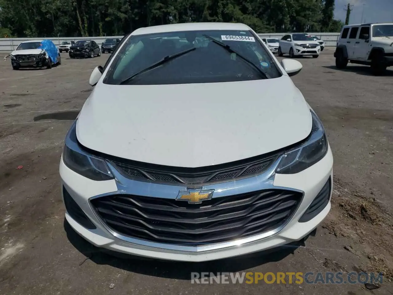 5 Photograph of a damaged car 1G1BE5SM1K7106869 CHEVROLET CRUZE 2019