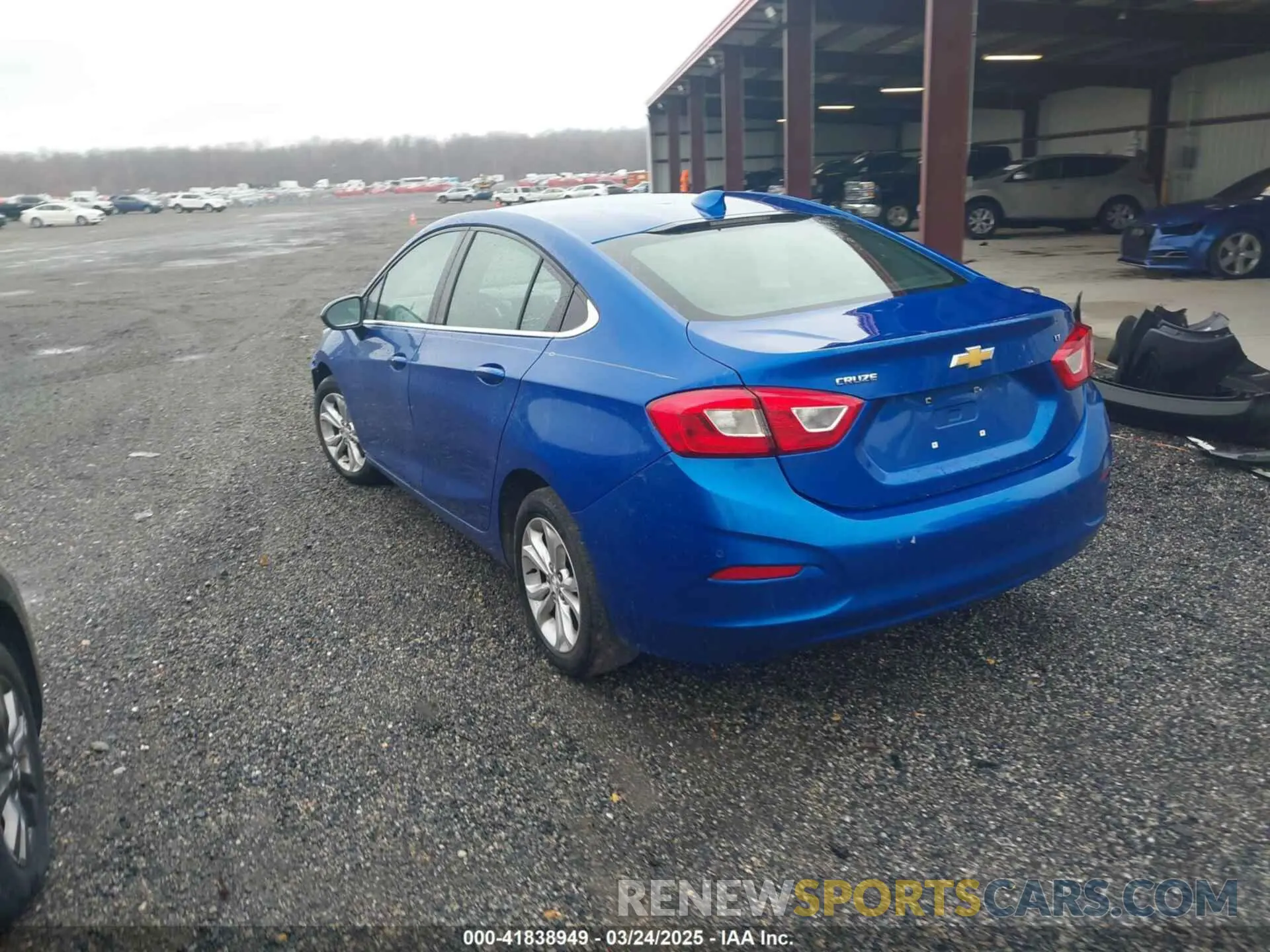 3 Photograph of a damaged car 1G1BE5SM1K7122389 CHEVROLET CRUZE 2019