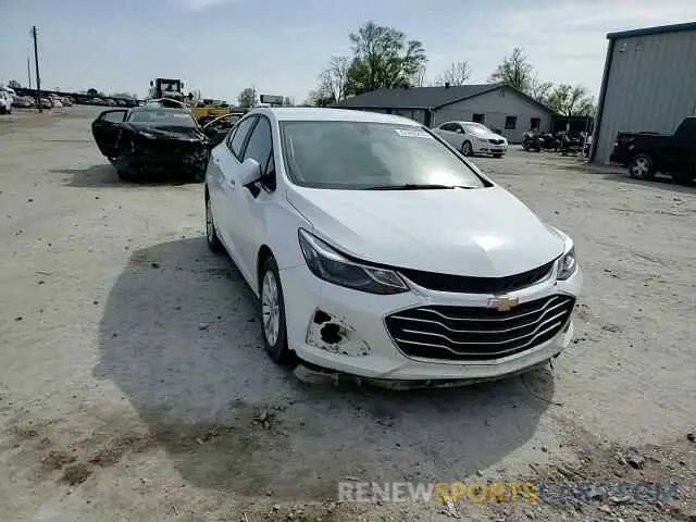 10 Photograph of a damaged car 1G1BE5SM1K7125289 CHEVROLET CRUZE 2019
