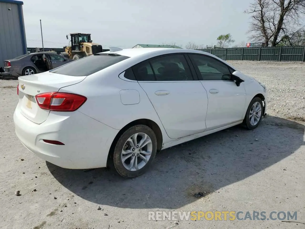 3 Photograph of a damaged car 1G1BE5SM1K7125289 CHEVROLET CRUZE 2019