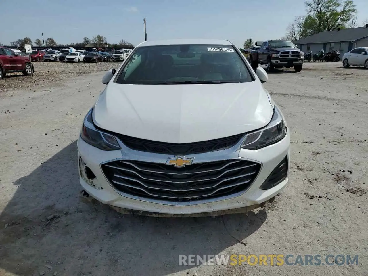 5 Photograph of a damaged car 1G1BE5SM1K7125289 CHEVROLET CRUZE 2019