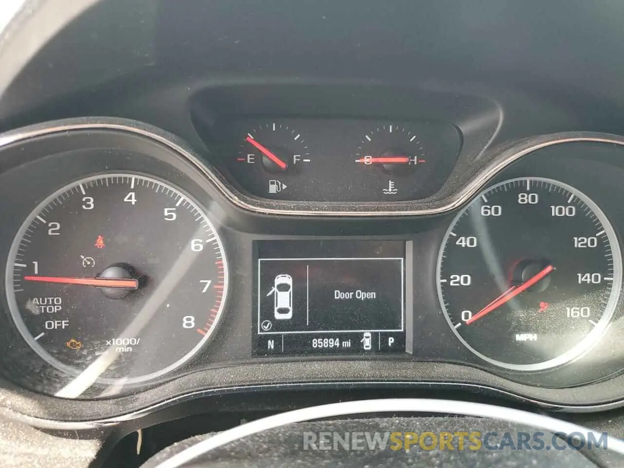9 Photograph of a damaged car 1G1BE5SM1K7125289 CHEVROLET CRUZE 2019