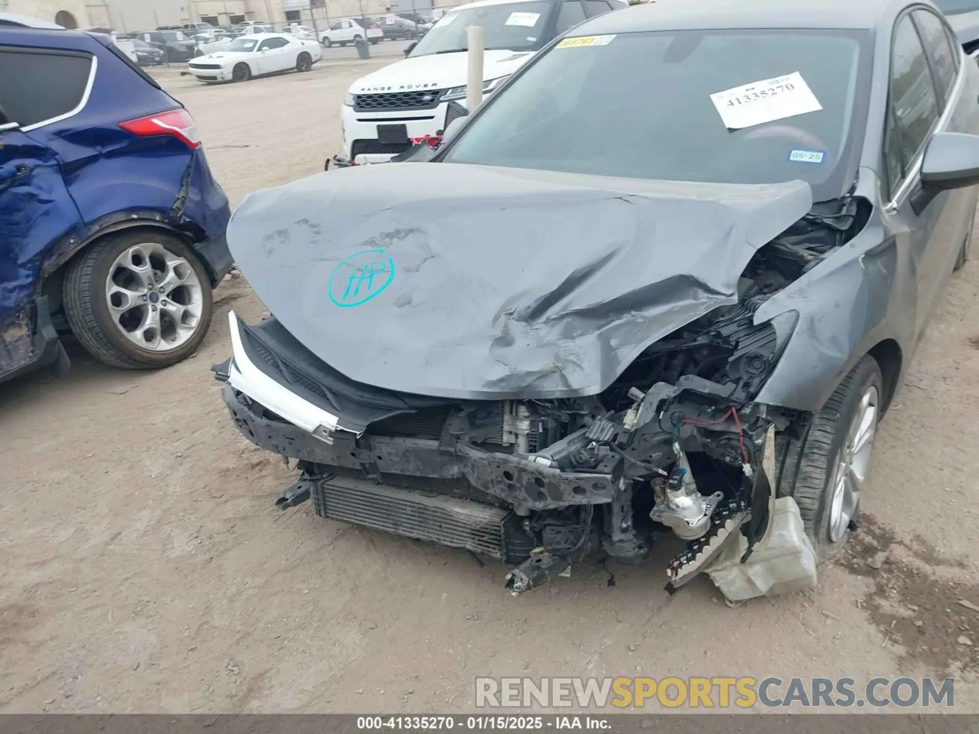 6 Photograph of a damaged car 1G1BE5SM1K7127608 CHEVROLET CRUZE 2019