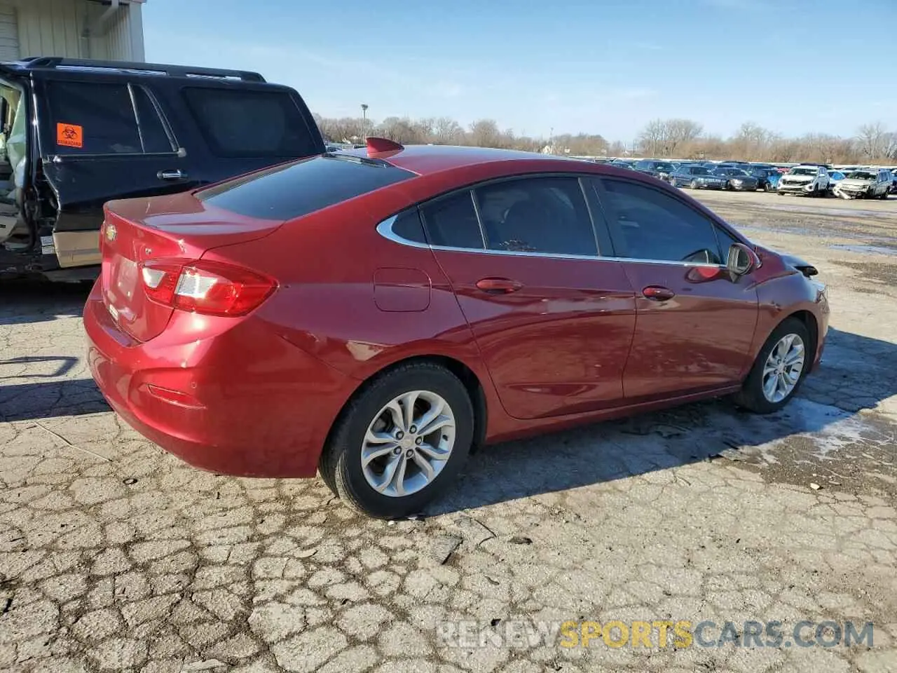 3 Photograph of a damaged car 1G1BE5SM1K7139788 CHEVROLET CRUZE 2019